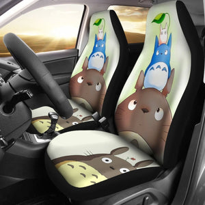 My Neighbor Totoro With Leaf Cute Car Seat Covers Lt03 Universal Fit 225721 - CarInspirations