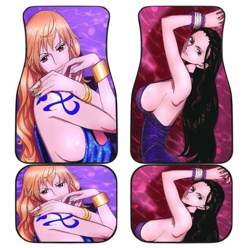 Nami Robin One Piece Car Floor Mats Universal Fit 051912 - CarInspirations