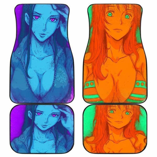 Nami Robin One Piece Car Floor Mats Universal Fit 051912 - CarInspirations