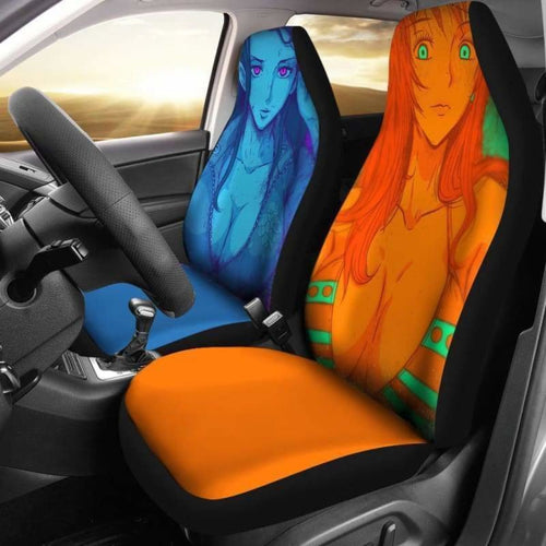 Nami Robin One Piece Car Seat Covers Universal Fit 051312 - CarInspirations