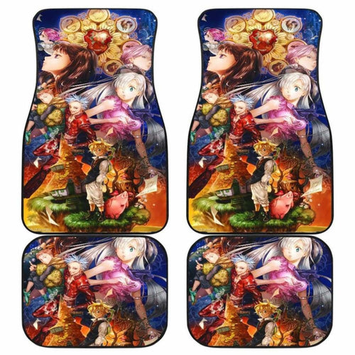 Nanatsu No Taiza Car Mats Universal Fit - CarInspirations