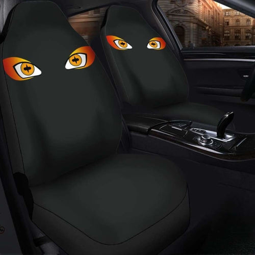 Naruto Eyes Anime Seat Covers 101719 Universal Fit - CarInspirations