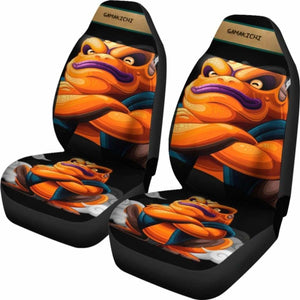 Naruto Gamakichi Seat Covers 101719 Universal Fit - CarInspirations