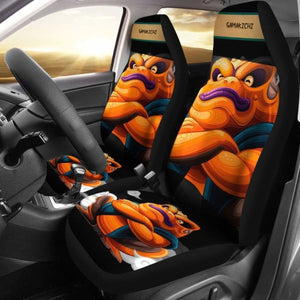 Naruto Gamakichi Seat Covers 101719 Universal Fit - CarInspirations