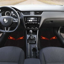 Load image into Gallery viewer, Naruto Kyuubi Eyes Car Mats Universal Fit - CarInspirations