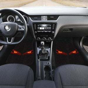 Naruto Kyuubi Eyes Car Mats Universal Fit - CarInspirations