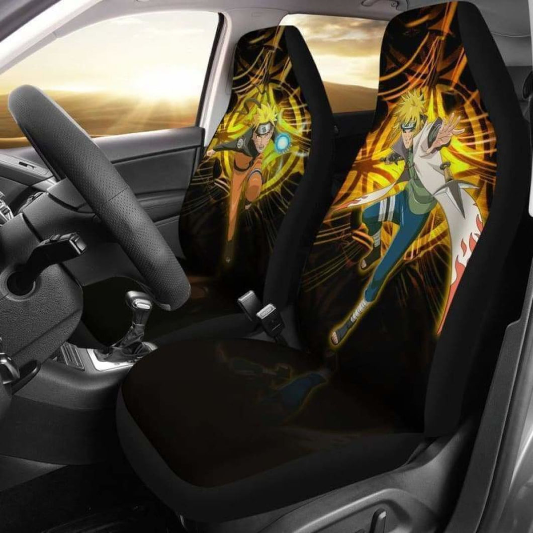 Naruto Minato Car Seat Covers Universal Fit 051312 - CarInspirations