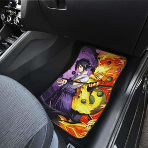 Naruto Sasuke Car Floor Mats 1 Universal Fit - CarInspirations