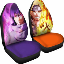Load image into Gallery viewer, Naruto Sasuke Car Seat Covers 4 Universal Fit 051012 - CarInspirations