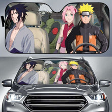 Load image into Gallery viewer, Naruto Sasuke Kakashi Auto Sun Shade 918b Universal Fit - CarInspirations