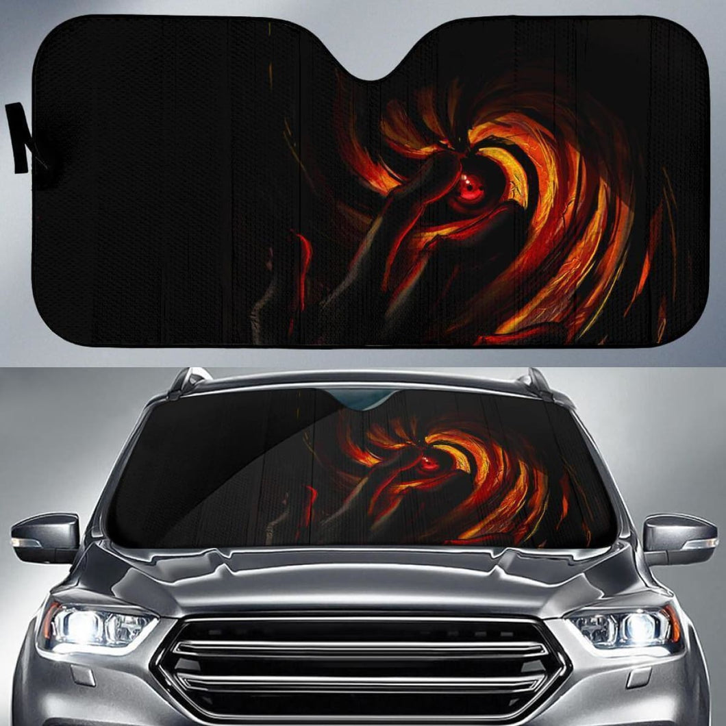 Naruto Sharingan Eye Anime Auto Sun Shade Nh06 Universal Fit 111204 - CarInspirations