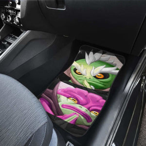 Naruto Two Old Frog Car Floor Mats Universal Fit - CarInspirations