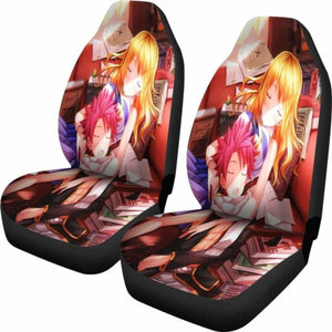 Natsu And Lucy Car Seat Covers 1 Universal Fit 051012 - CarInspirations