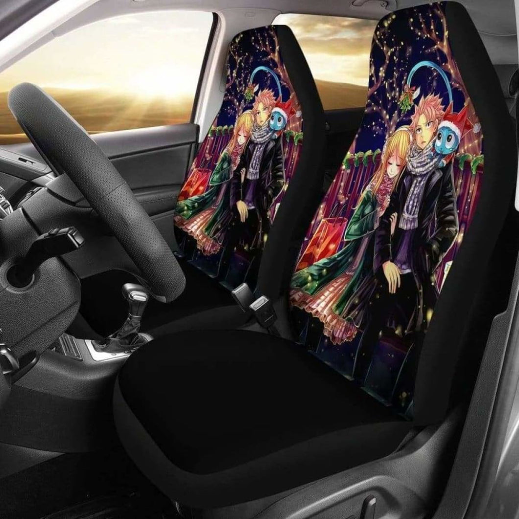 Natsu And Lucy Car Seat Covers Universal Fit 051012 - CarInspirations