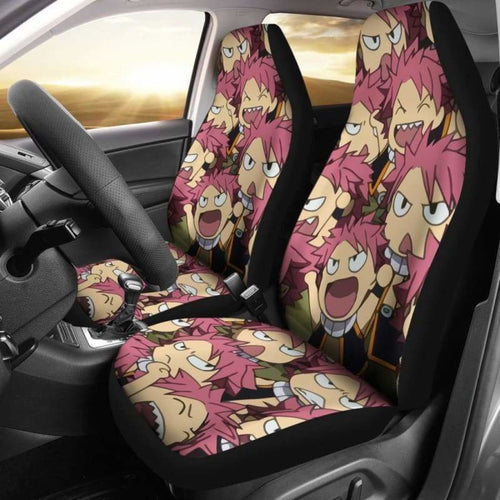 Natsu Chibi Fairy Tail Car Seat Covers Universal Fit 051312 - CarInspirations