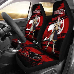 Natsu Dragneel Fairy Tail Car Seat Covers Gift For Fan Like Anime Universal Fit 194801 - CarInspirations