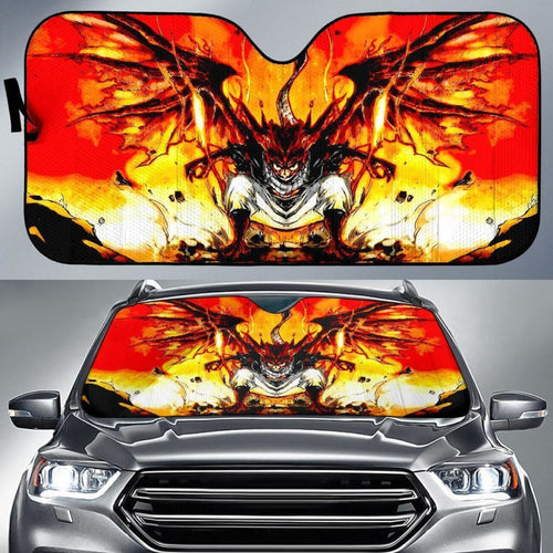 Natsu Dragneel Transform Anime Auto Sun Shade Nh06 Universal Fit 111204 - CarInspirations