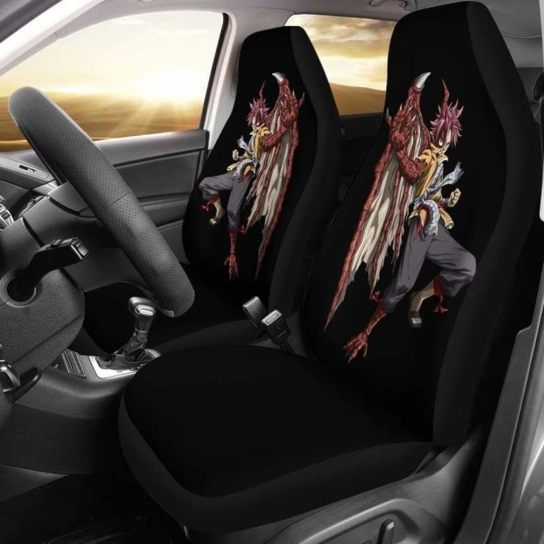 Natsu Dragon Fairy Tail Car Seat Covers Universal Fit 051312 - CarInspirations