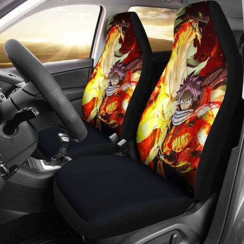 Natsu Dragon Slayer Fairy Tail Car Seat Covers Universal Fit 051312 - CarInspirations