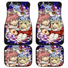 Load image into Gallery viewer, Natsu Lucy Christmas Fairy Tail Car Floor Mats Universal Fit 051912 - CarInspirations