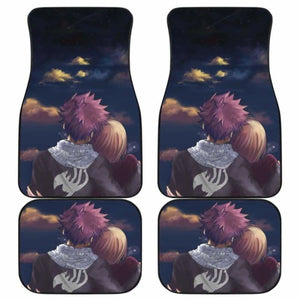 Natsu Lucy Fairy Tail Car Floor Mats Universal Fit 051912 - CarInspirations