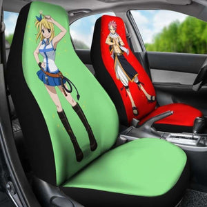 Natsu Lucy Fairy Tail Car Seat Covers Universal Fit 051312 - CarInspirations