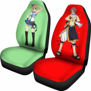 Natsu Lucy Fairy Tail Car Seat Covers Universal Fit 051312 - CarInspirations