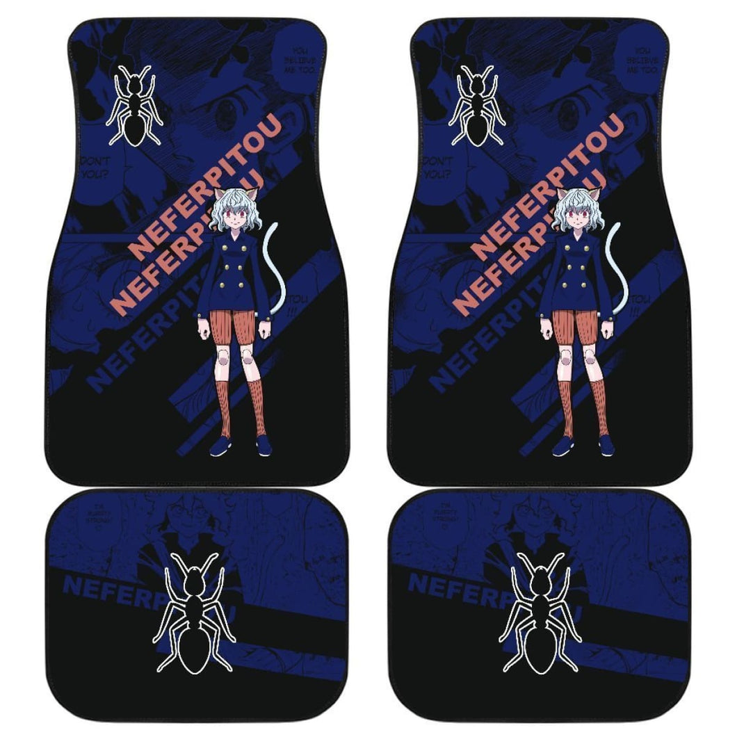 Neferpitou Characters Hunter X Hunter Car Floor Mats Anime Gift For Fan Universal Fit 175802 - CarInspirations
