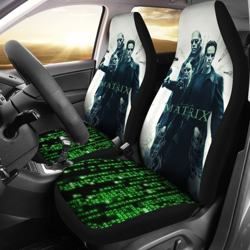 Neo Trinity Morpheus The Matrix Car Seat Covers Universal Fit 194801 - CarInspirations