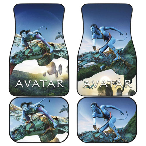 Neytiri And Corporal Jake Sully Car Floor Mats Avatar Movie H200303 Universal Fit 225311 - CarInspirations