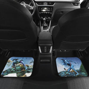 Neytiri And Corporal Jake Sully Car Floor Mats Avatar Movie H200303 Universal Fit 225311 - CarInspirations