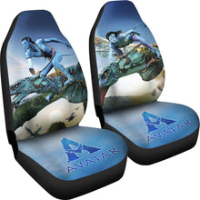 Load image into Gallery viewer, Neytiri And Corporal Jake Sully Car Seat Covers Avatar Movie H200303 Universal Fit 225311 - CarInspirations