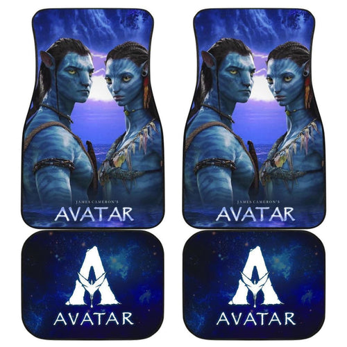 Neytiri And Jake Sully Car Floor Mats Avatar Movie H200303 Universal Fit 225311 - CarInspirations