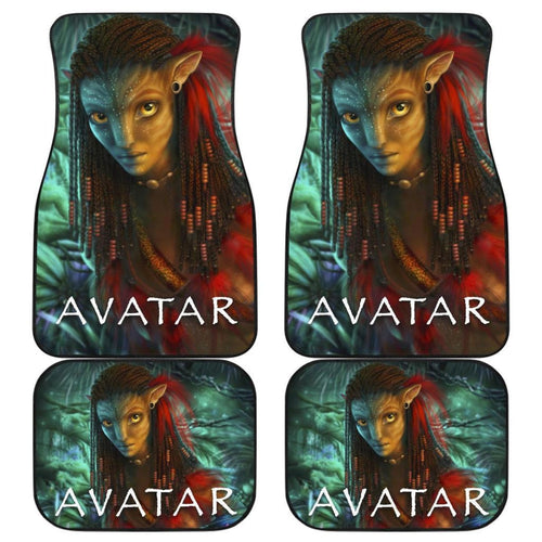 Neytiri Car Floor Mats Corporal Jake Sully Movie Fan Gift H200303 Universal Fit 225311 - CarInspirations