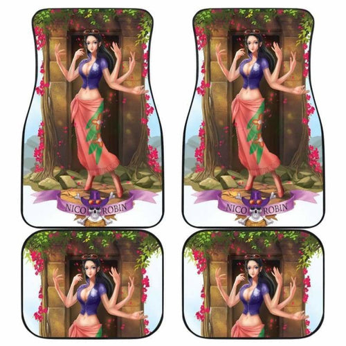 Nico Robin One Piece Car Floor Mats Universal Fit 051912 - CarInspirations