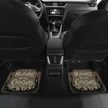 Load image into Gallery viewer, Nightmare Before Christmas Car Floor Mats 1 Universal Fit - CarInspirations