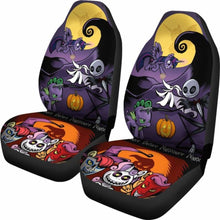 Load image into Gallery viewer, Nightmare Before Christmas Car Seat Covers 7 Universal Fit 051012 - CarInspirations