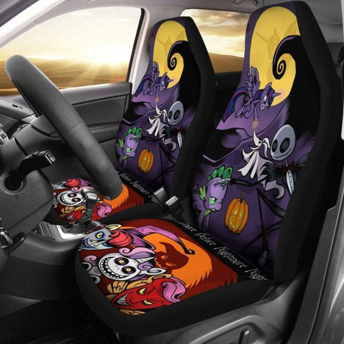 Nightmare Before Christmas Car Seat Covers 7 Universal Fit 051012 - CarInspirations