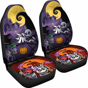Nightmare Before Christmas Car Seat Covers 7 Universal Fit 051012 - CarInspirations