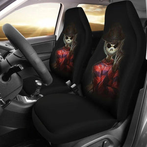 Nightmare Before Christmas Car Seat Covers - Jack Freddy Krueger Universal Fit 194801 - CarInspirations