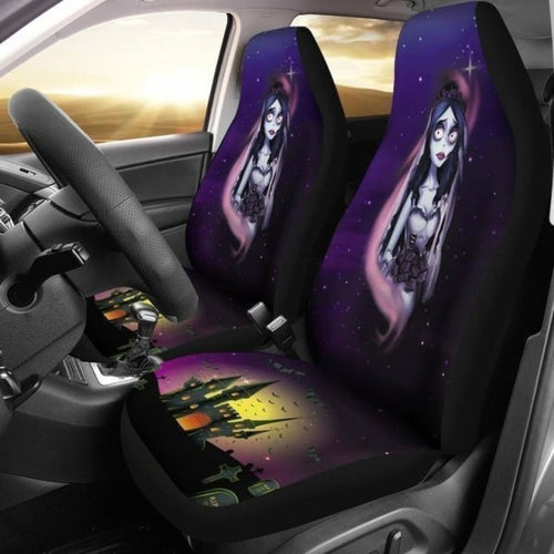 Nightmare Before Christmas Car Seat Covers Sally 4 Universal Fit 194801 - CarInspirations