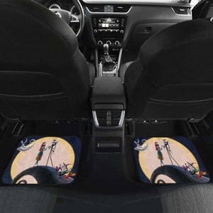 Nightmare Before Christmas Front And Back Car Mats 081524 Universal Fit - CarInspirations