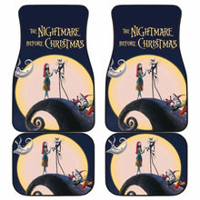 Load image into Gallery viewer, Nightmare Before Christmas Front And Back Car Mats 081524 Universal Fit - CarInspirations