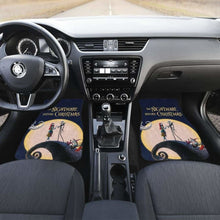 Load image into Gallery viewer, Nightmare Before Christmas Front And Back Car Mats 081524 Universal Fit - CarInspirations
