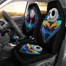 Load image into Gallery viewer, Nightmare Before Christmas Love Fan Art Car Seat Cover Right Universal Fit 210212 - CarInspirations