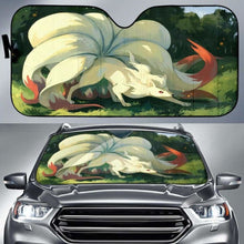 Load image into Gallery viewer, Ninetails Pokemon Car Sun Shades 918b Universal Fit - CarInspirations