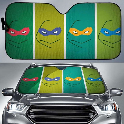 Ninja Turtles Car Auto Sun Shade 211626 Universal Fit - CarInspirations