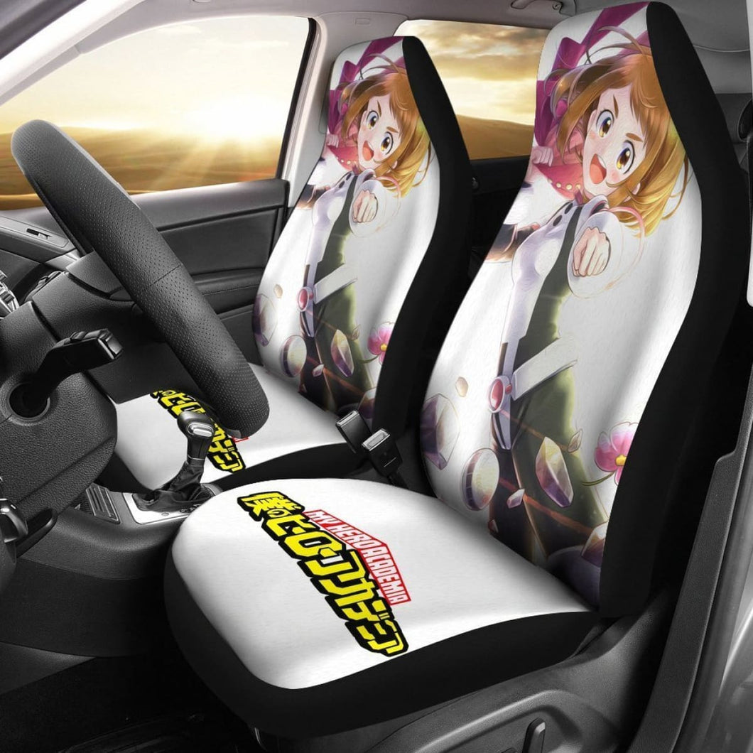 Ochako Uraraka My Hero Academia Car Seat Covers Mn04 Universal Fit 225721 - CarInspirations