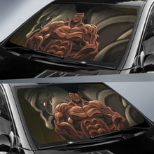 Load image into Gallery viewer, Oliva Full Fight Baki Art Car Sun Shade Anime Fan Gift Universal Fit 173905 - CarInspirations