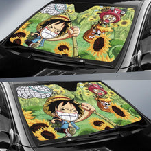 Load image into Gallery viewer, One Peace Funny Car Sun Shade Universal Fit 225311 - CarInspirations
